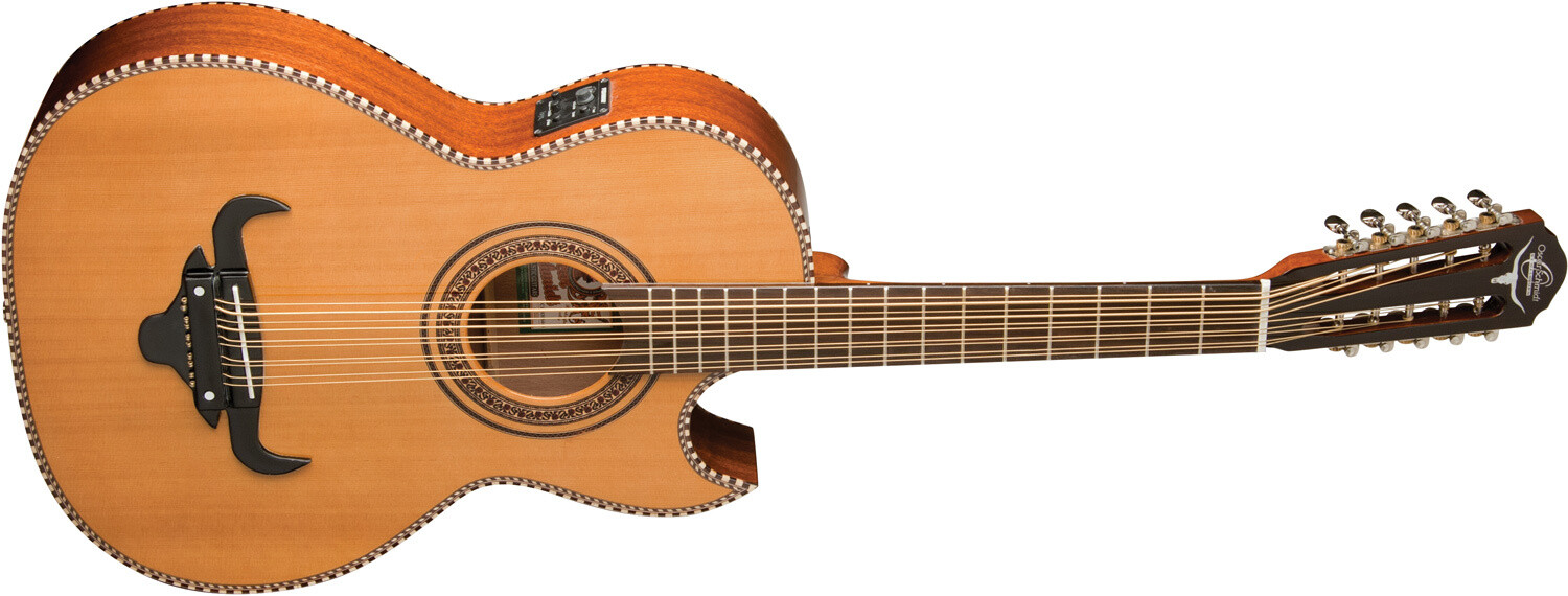 Bajo Quinto Guitar Oscar Schmidt Acoustic Electric Bajo Quinto Guitar Oscar Schmidt Acoustic Electric