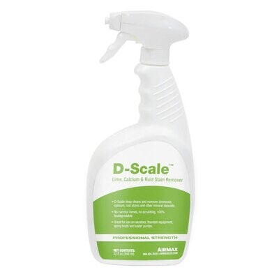 D-Scale Fountain, Aeration, Pump, and Boat Cleaner, Spray bottle D-Scale Fountain, Aeration, Pump, and Boat Cleaner, Spray bottle