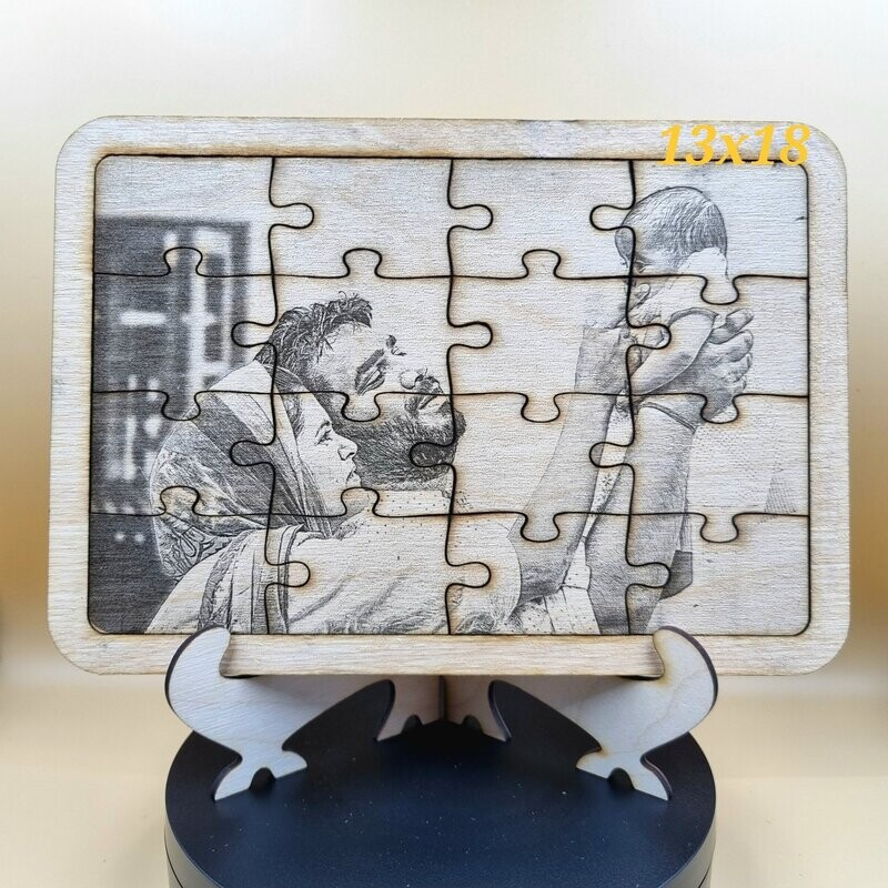 Photographie Gravée sur Puzzle
