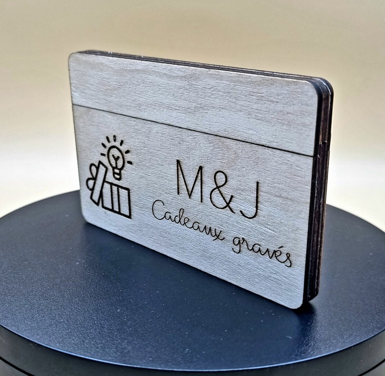 Étui pour Cartes de Visite Personnalisable