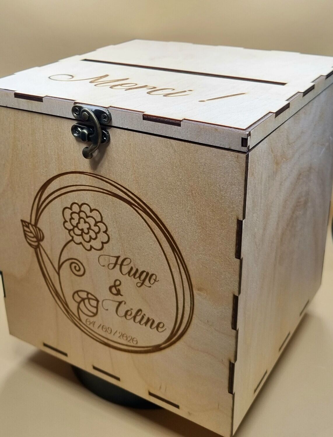 Urne Mariage "Vœux d'Amour"