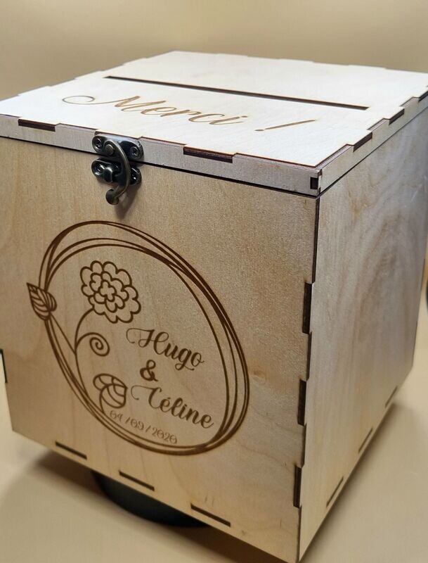 Urne Mariage "Vœux d'Amour"