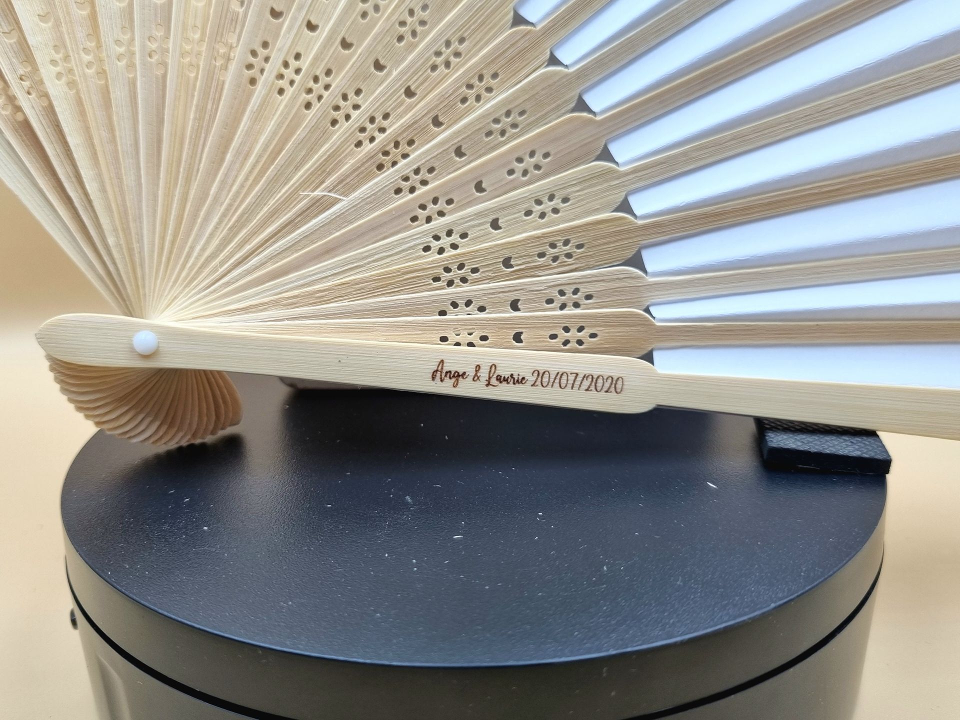 Éventails en Bambou Personnalisés