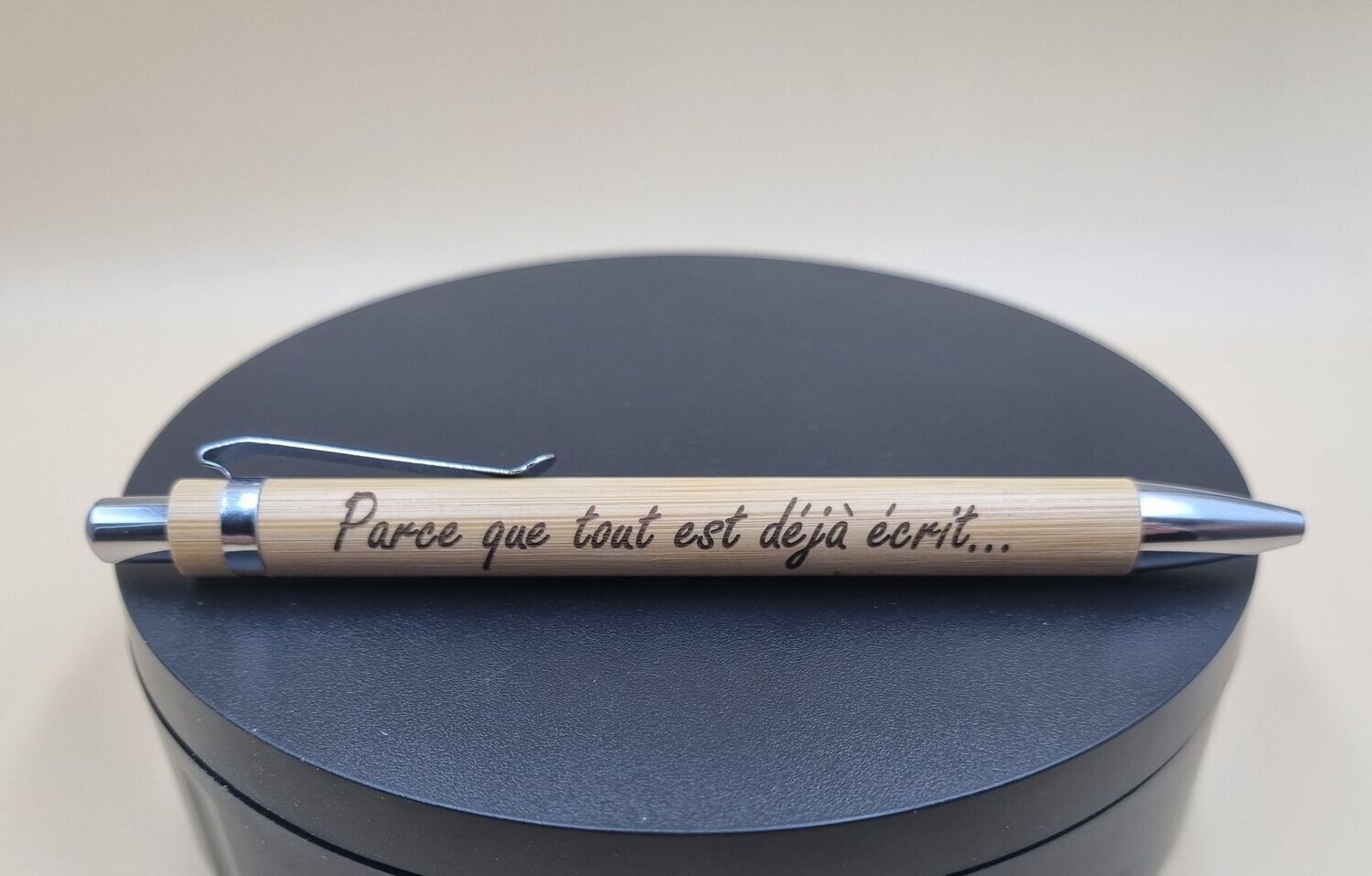Stylos en Bois Personnalisés