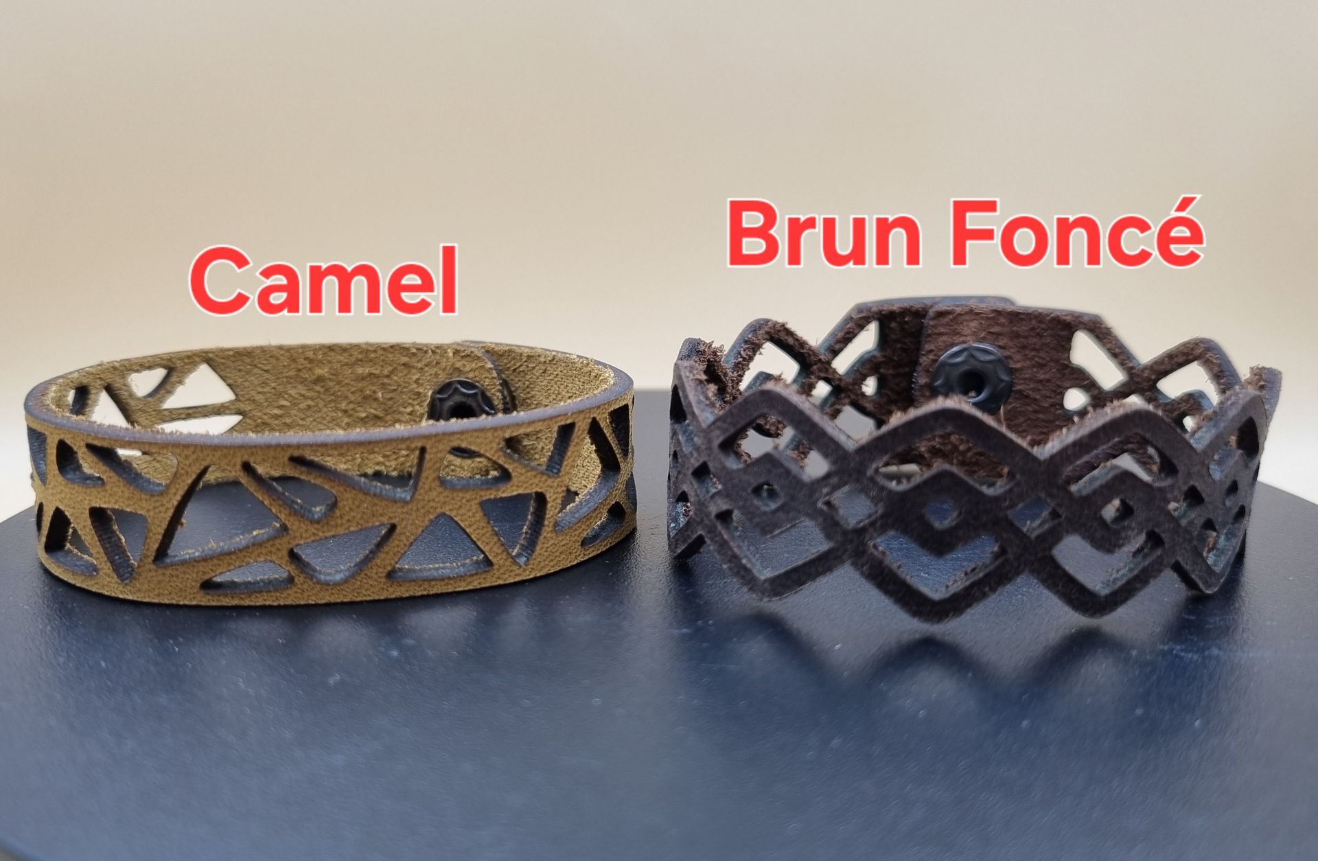 Bracelet en Cuir Personnalisable
