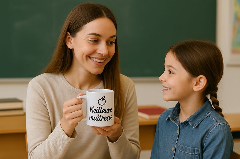Mug personnalisé Maîtresse ou Maître
