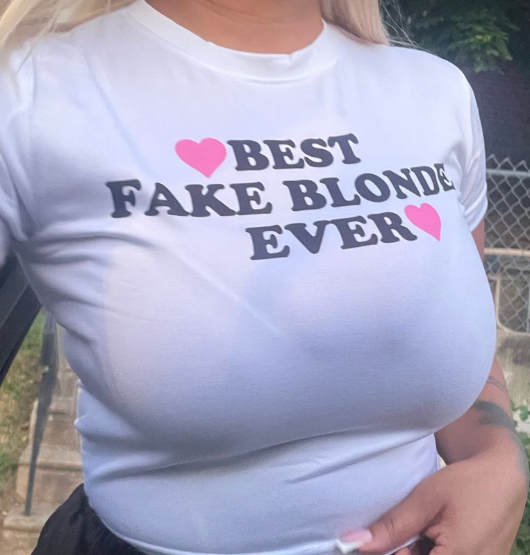 Best Fake Blonde Ever Tee
