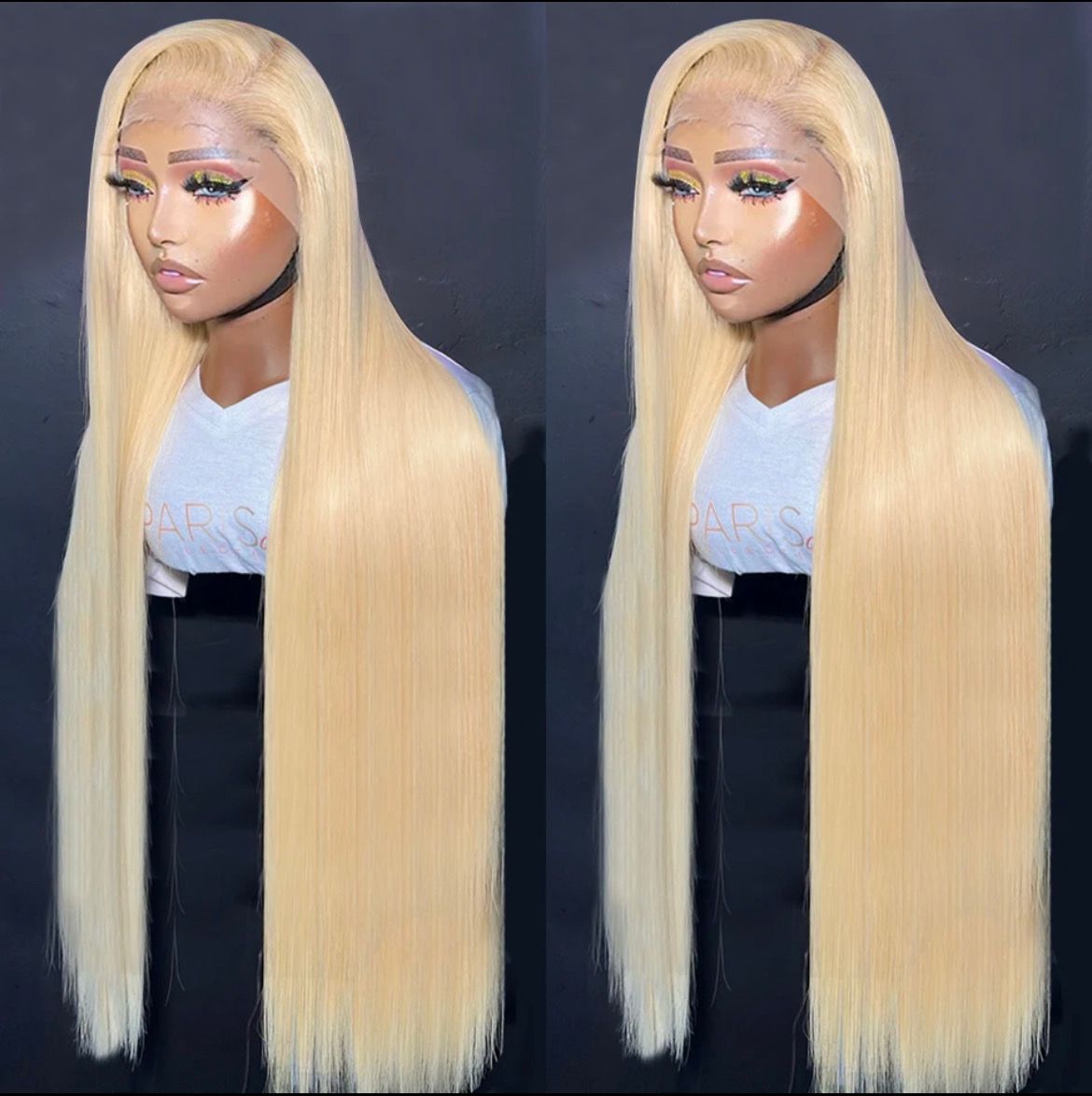Straight 38” Inch 13x4 Lacefront Wig