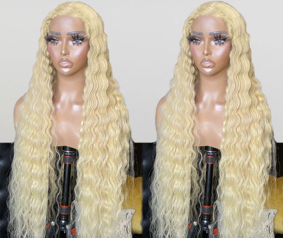 Hawaiian Loosedeepwave 13x4 Frontal Wig 34”