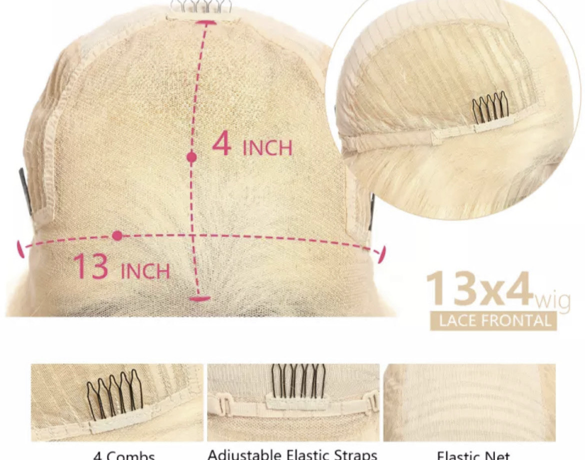 Bodywave 13x4 Frontal Wig 38”inch