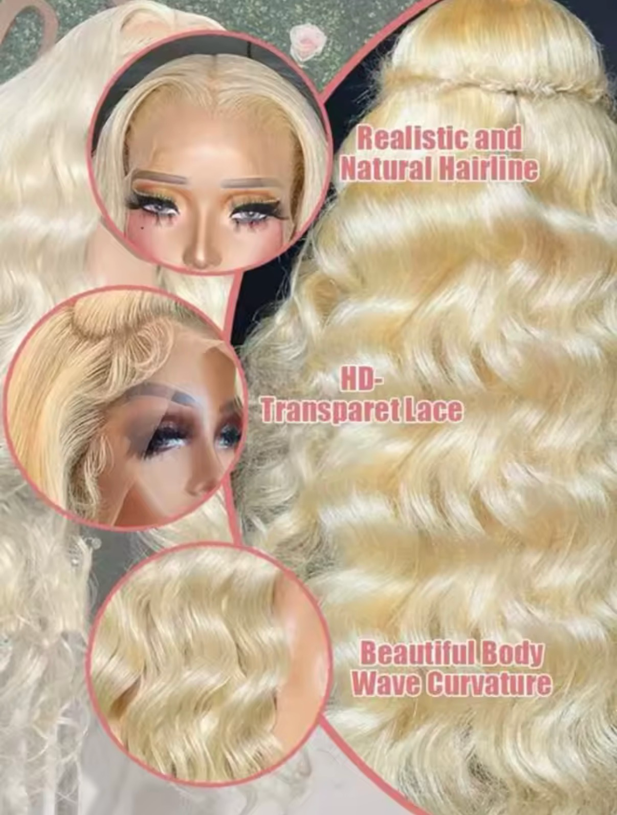 Bodywave 13x4 Lacefront Wig 42”inches