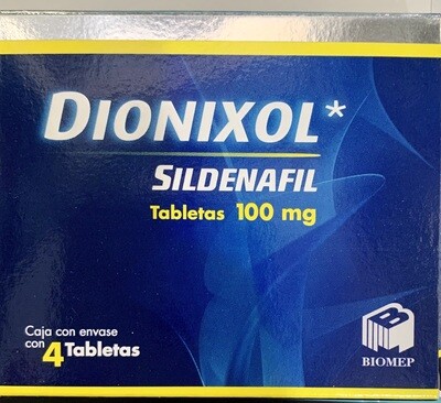 Sildenalfil 100 mg con 1 tableta