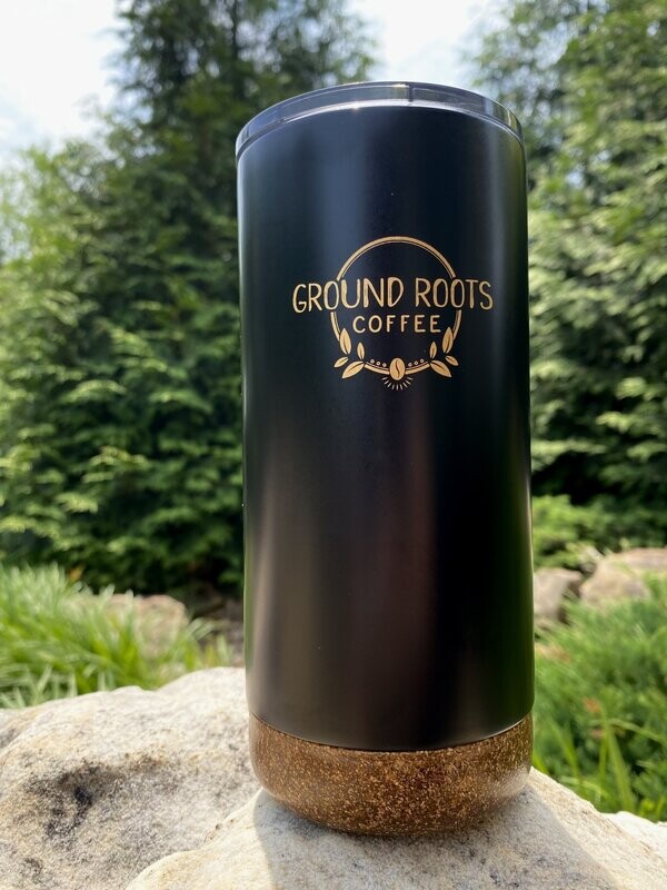16 oz Cork Bottom Travel Tumbler