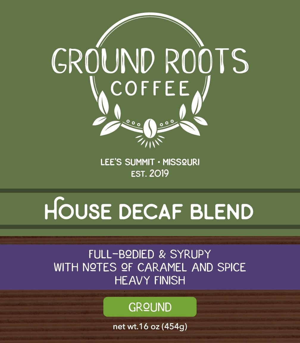 House Decaf Blend 16 oz