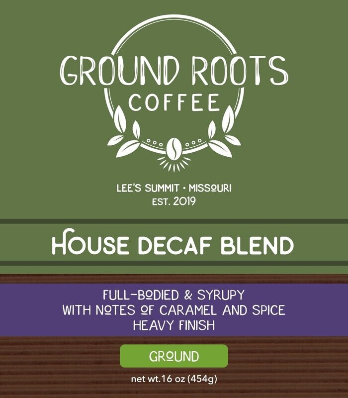 House Decaf Blend 16 oz