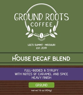 House Decaf Blend 16 oz