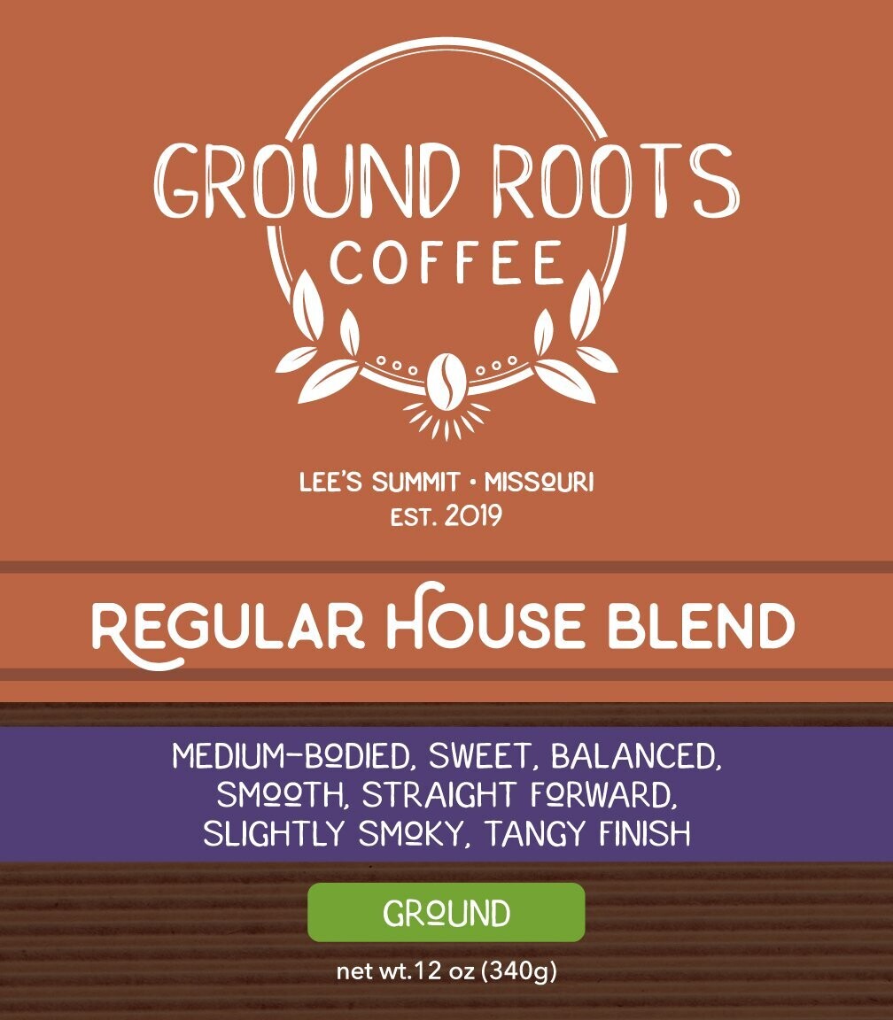 Regular House Blend 12 oz