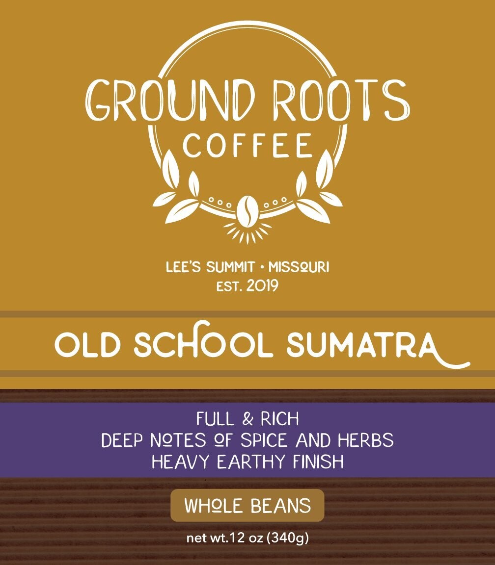 Old School Sumatra Blend 12 oz