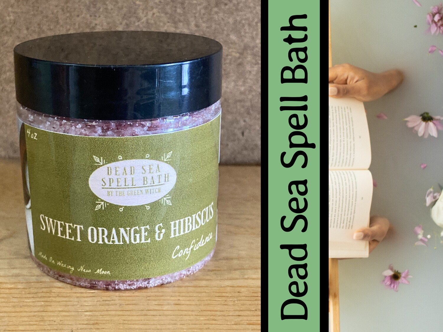Dead Sea Spell Bath- Sweet Orange & Hibiscus