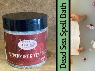 Dead Sea Spell Bath- Peppermint & Tea Tree