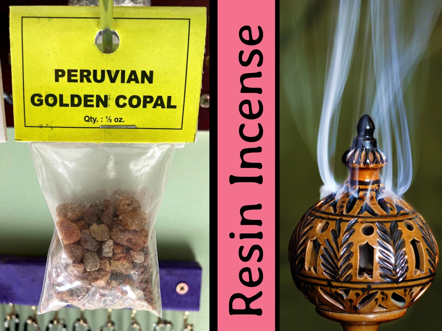 Peruvian Golden Copal Resin
