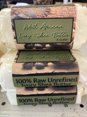 Raw Unrefined West African Shea Body Butter 8 Ounces