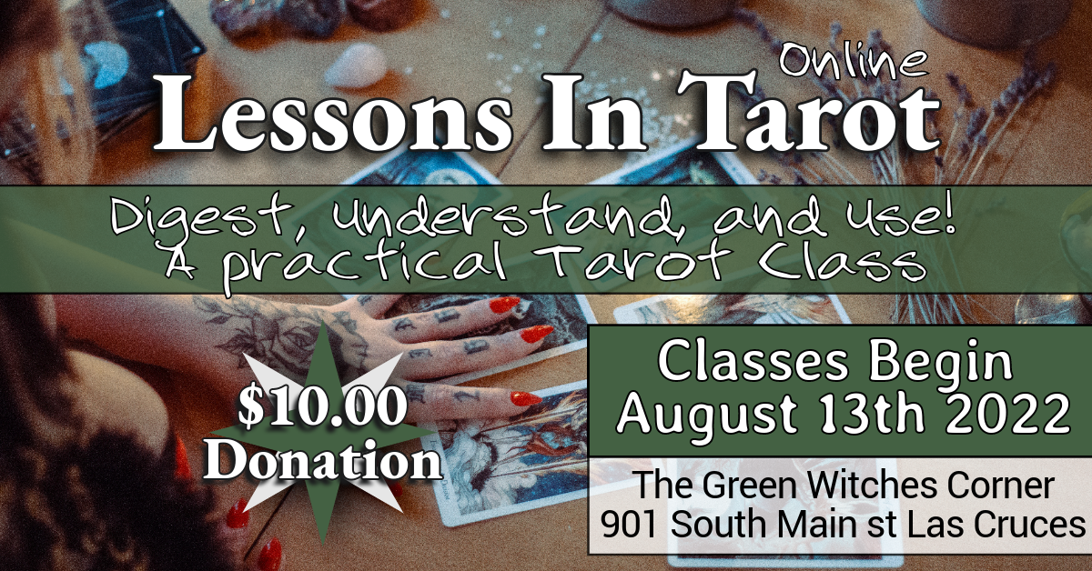 Lessons In Tarot: Learning to read (Teacher Lynda Duke)