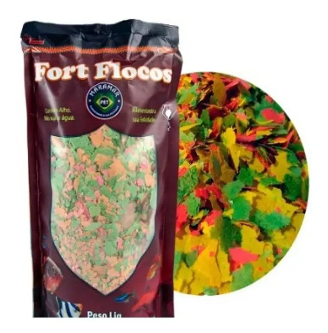 Alimento Escamas Fort Flocus 250g