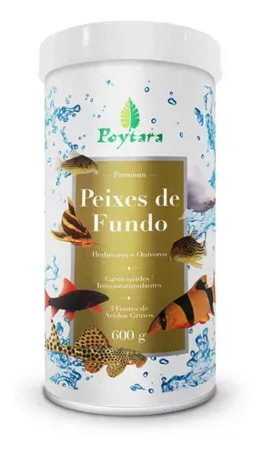 Poytara Alimento para Peces de Fondo 600g