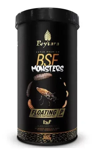 Poytara Bsf Monsters Comida Flotante  5mm Súper Premium 300g