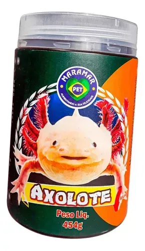 Alimento para ajolote  (comps) Maramar Super Premium 454g