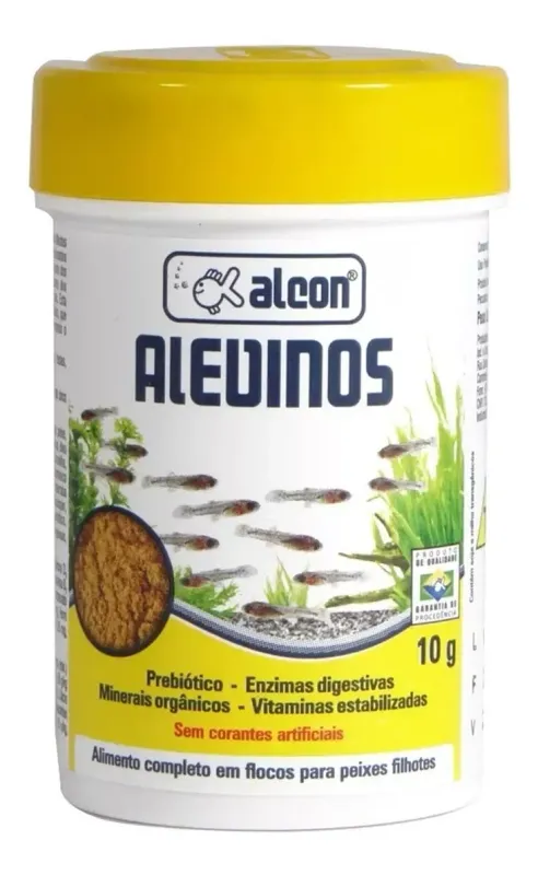 Alimento para PECES alevines Alcon 10g