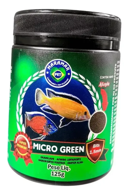 Alimento Maramar African Microgreen 125g - Premium