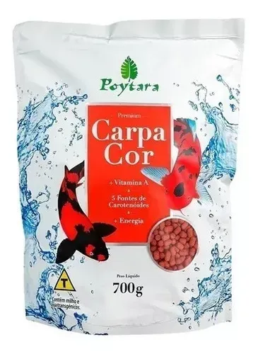 Poytara Carpa Color Alimento 700g Lagos