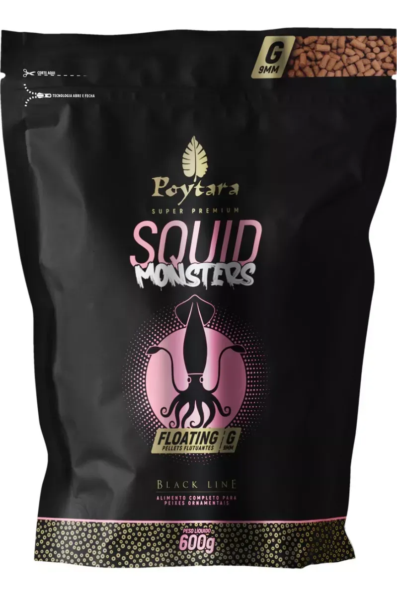 Poytara Monstruos Calamares Flotante G 600g 9mm