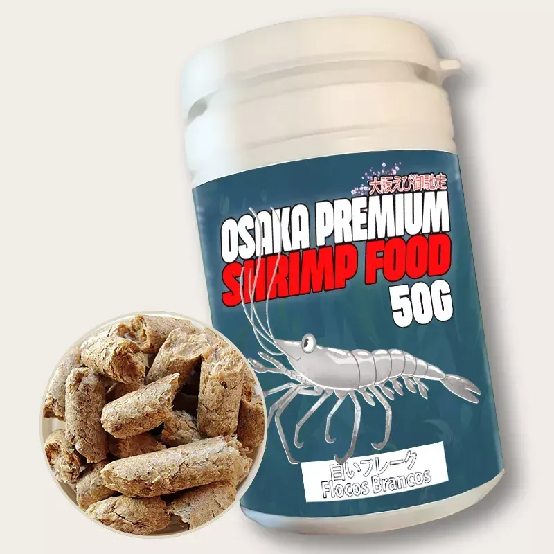Pienso en Copos Blancos para Camarones Osaka Premium 50g