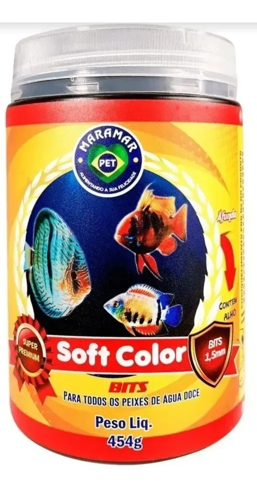 Comida para peces Show Color Bits 1,5 mm 454 g Maramar