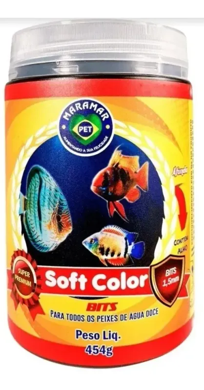 Comida para peces Show Color Bits 1,5 mm 454 g Maramar