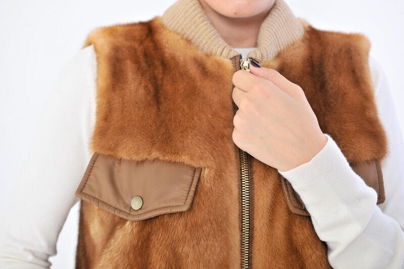Mink Gilet - Wilde Color