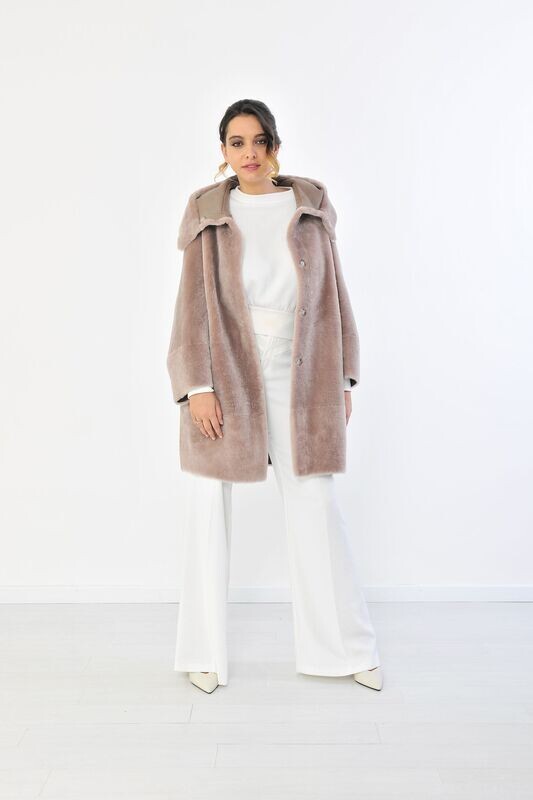 Reversible Shearling Coat