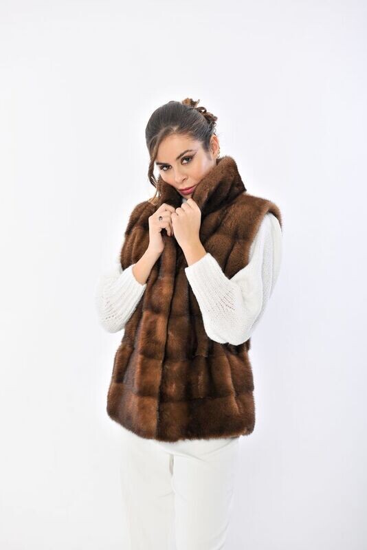 Gilet di visone