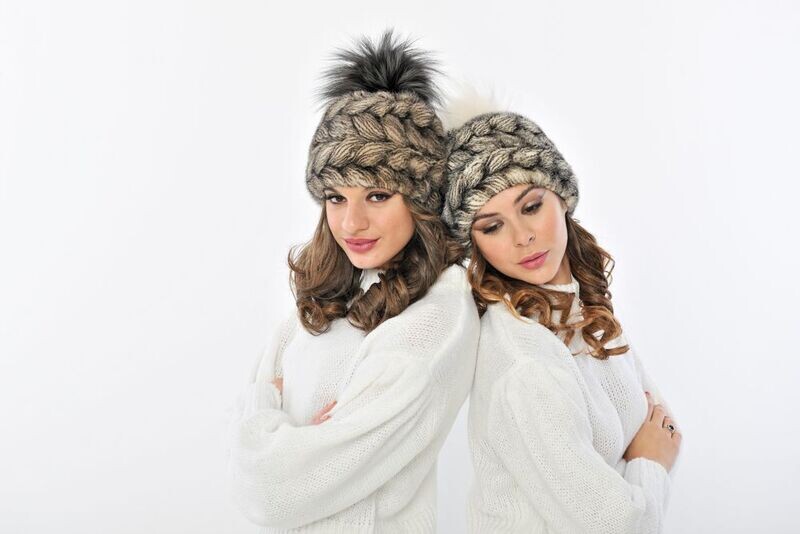 Cappello visone