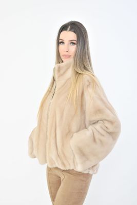 Blouson visone - palomino