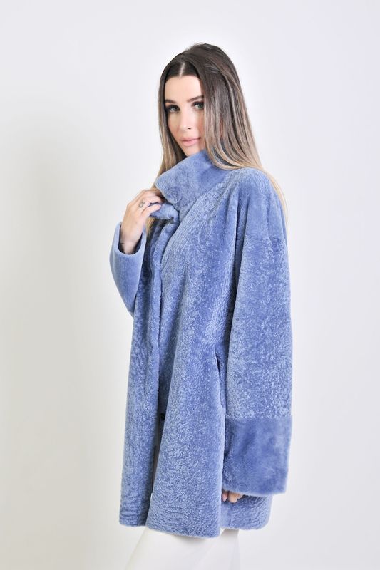 Reversible denim Shearling Jacket Reversible denim Shearling Jacket