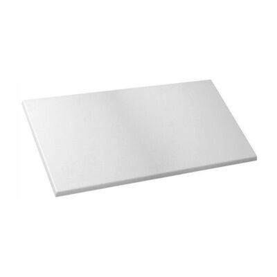 2 X Tablero de mesa Werzalit SM, BLANCO 01, 110 x 70 cms.