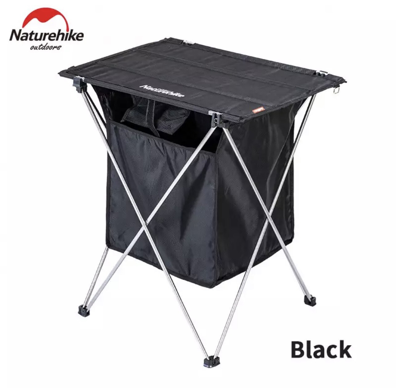 Naturehike Storage Box Table, COLOR: BLACK