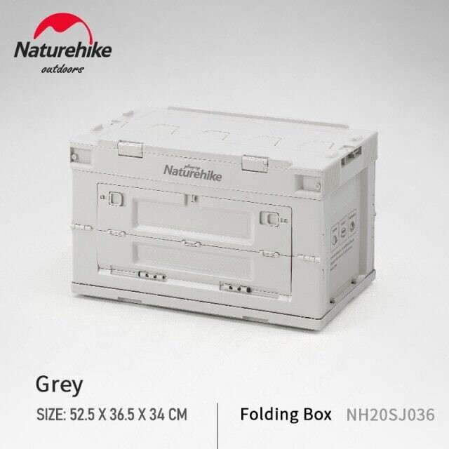 Naturehike PP Storage Box, COLOR: GRAY