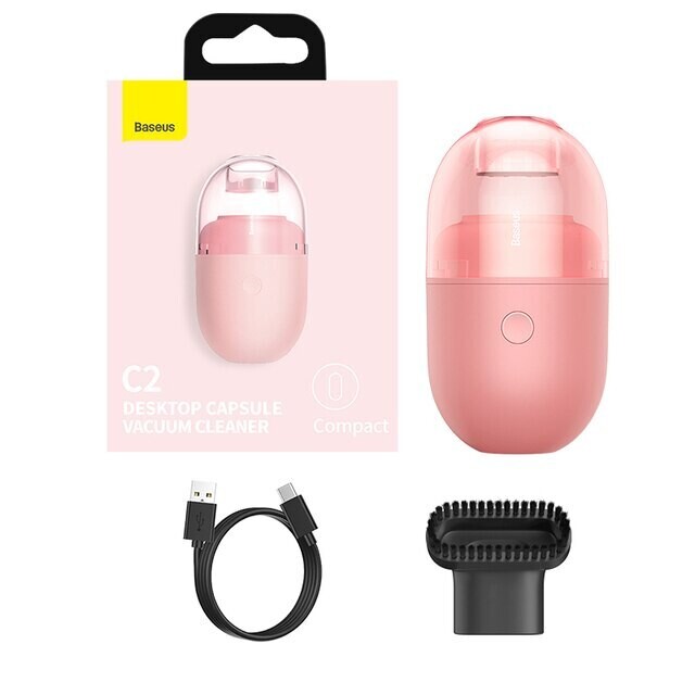 Baseus C2 Mini Vacuum, COLOR: PINK