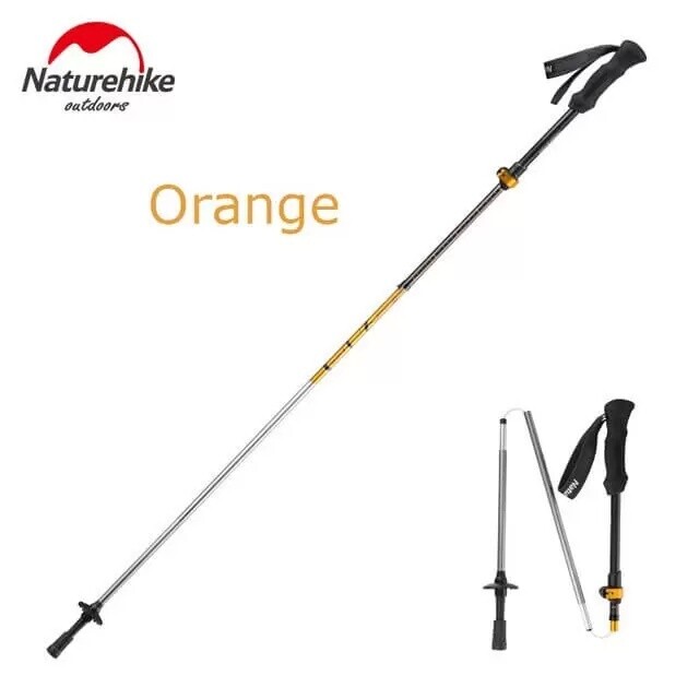 Naturehike ST05 Trekking Pole, COLOR: ORANGE