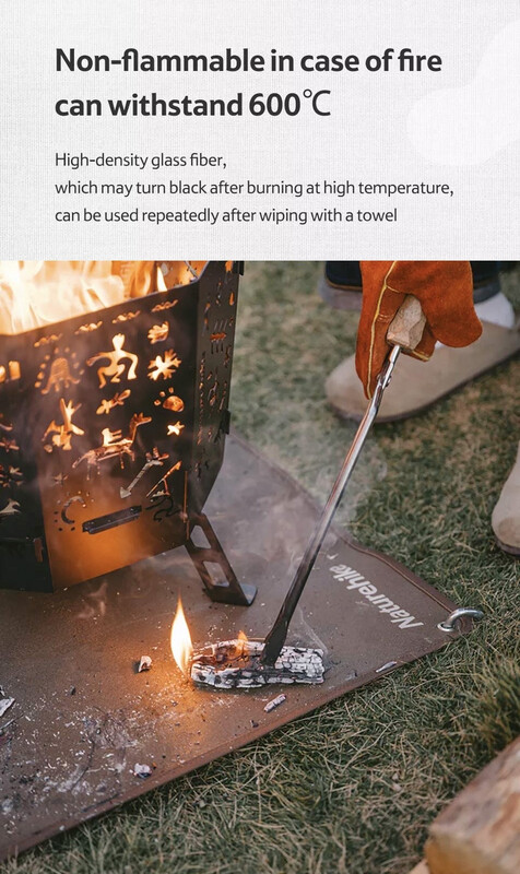 Naturehike Fiberglass Fire Proof Mat